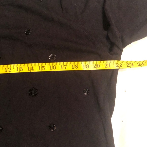 Ruby Rd. sweater Black with embellishments. Size 1X - Picture 11 of 15